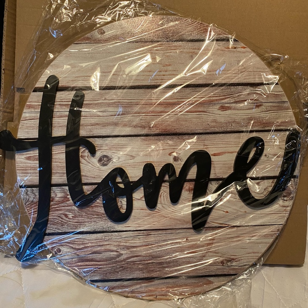 Home Sign - New in Box